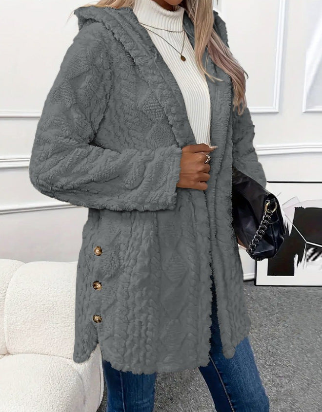 Maud | Veste texturée douillette pour femmes