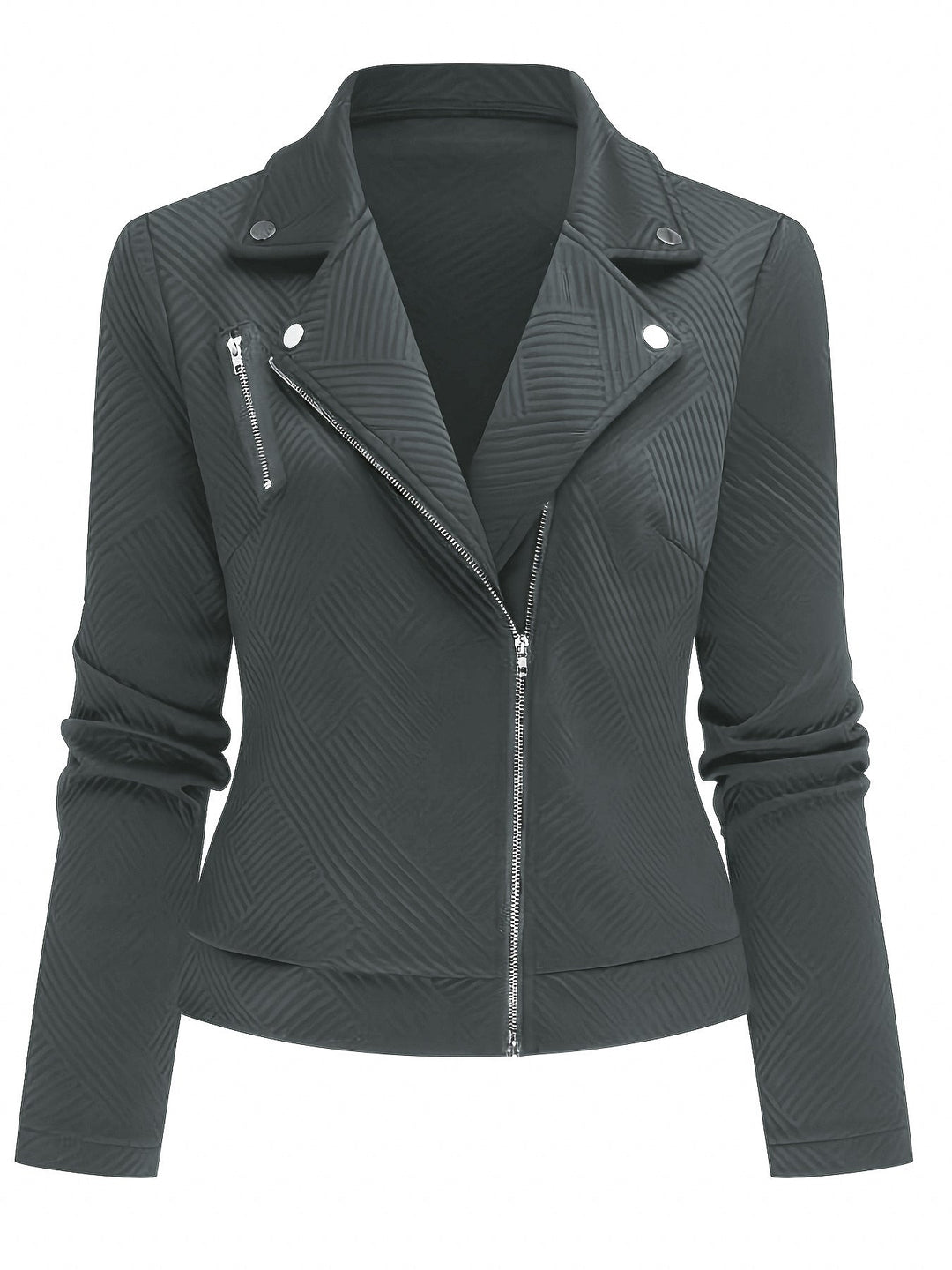 Simone | Veste biker géométrique pour femmes