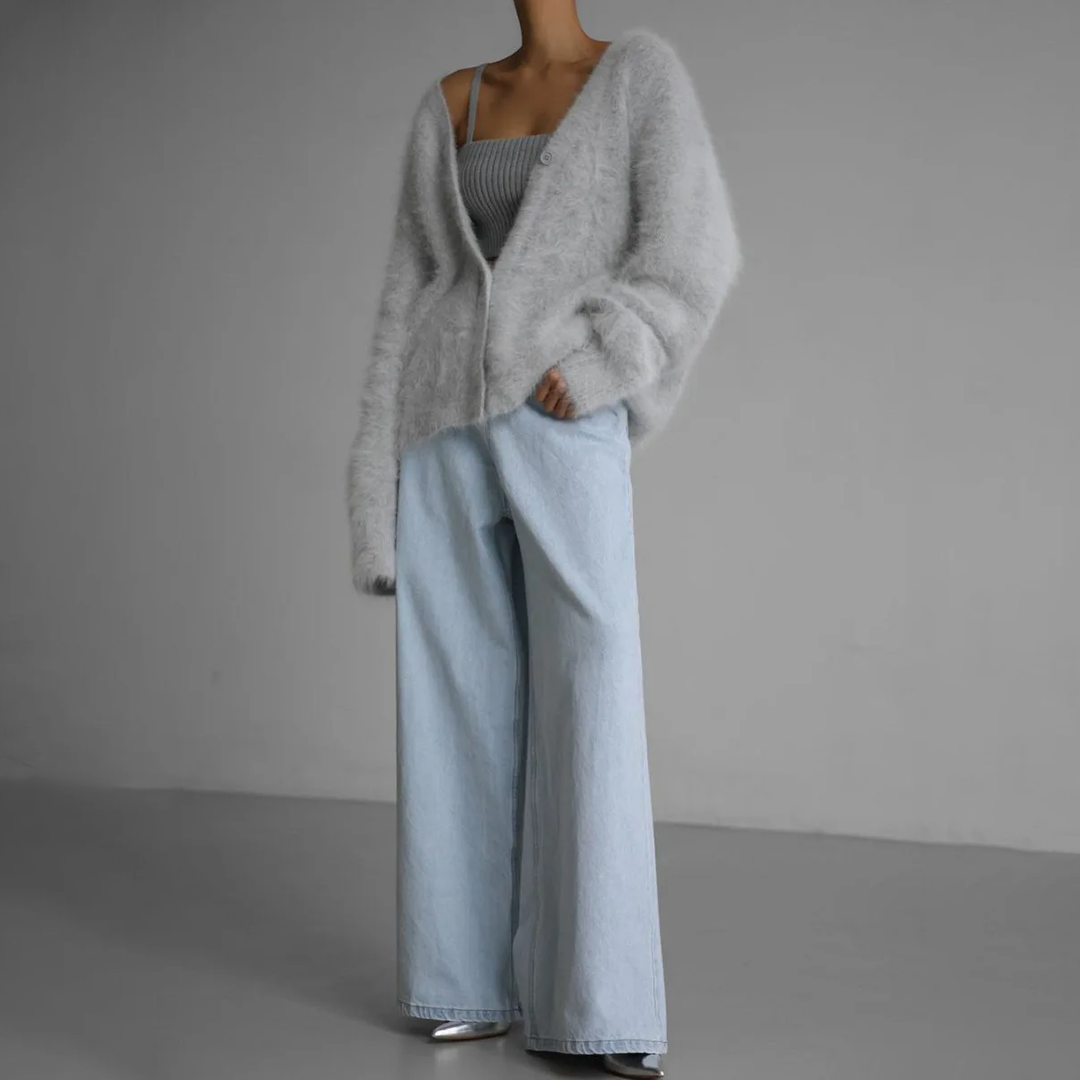 Luna | Cardigan élégant en cachemire