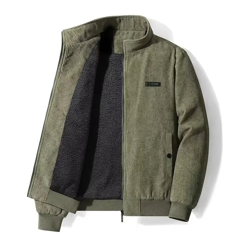 Veste en corduroy avec doublure en polaire