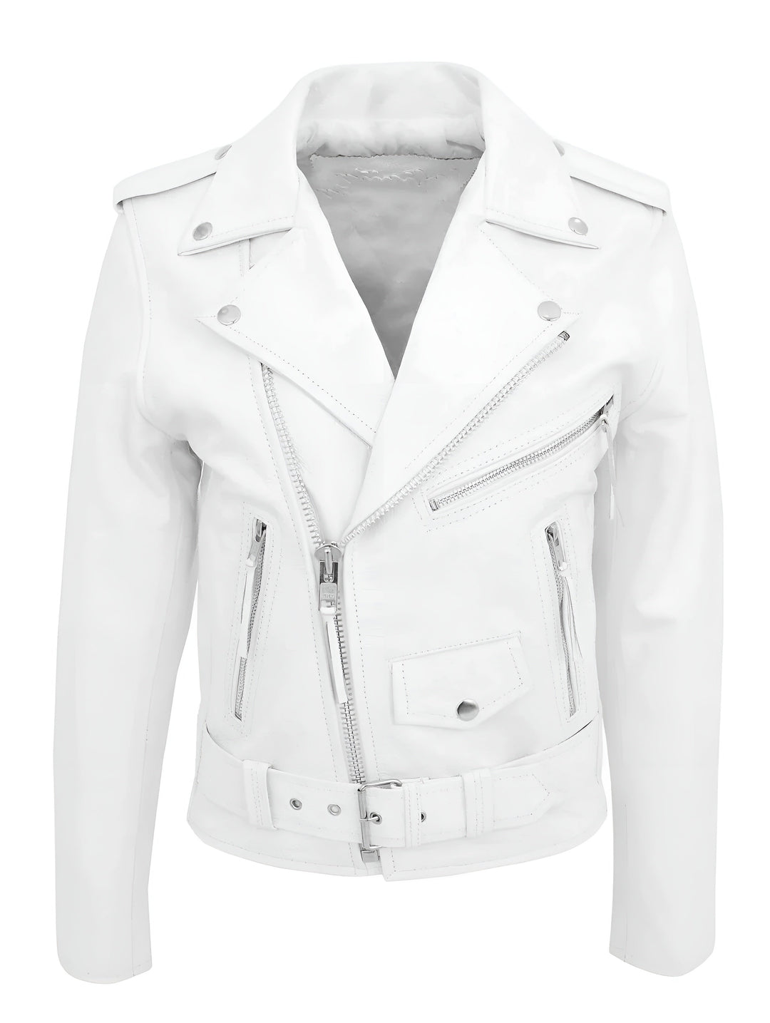 Veste en cuir pour homme classique