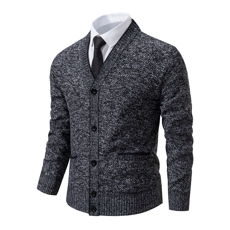 Maille de luxe avec col en V