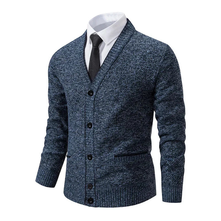 Maille de luxe avec col en V