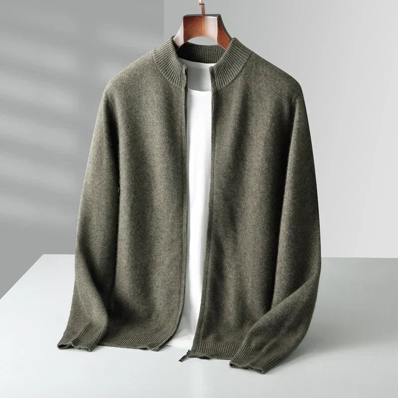 Gilet de luxe en laine de cachemire premium