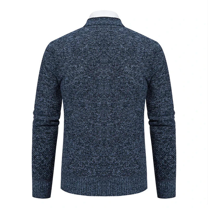 Maille de luxe avec col en V