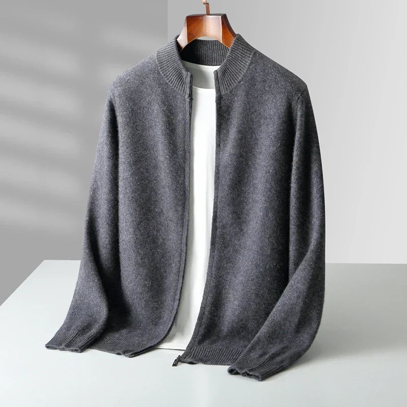 Gilet de luxe en laine de cachemire premium