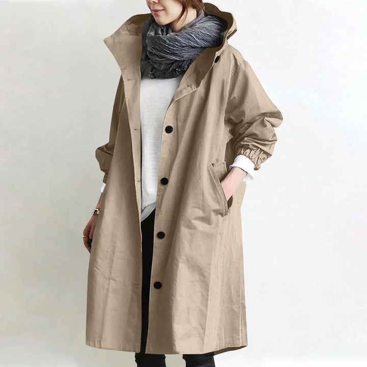 Roxane | Manteau long relaxé pour femmes