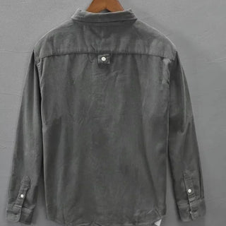 Polo classique à manches longues pour homme