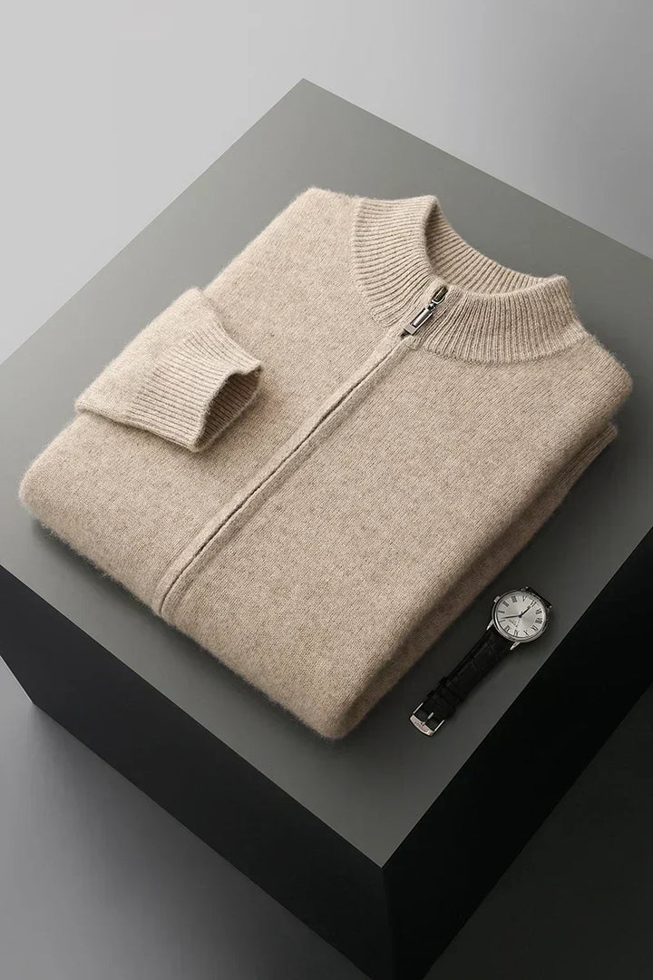 Gilet de luxe en laine de cachemire premium