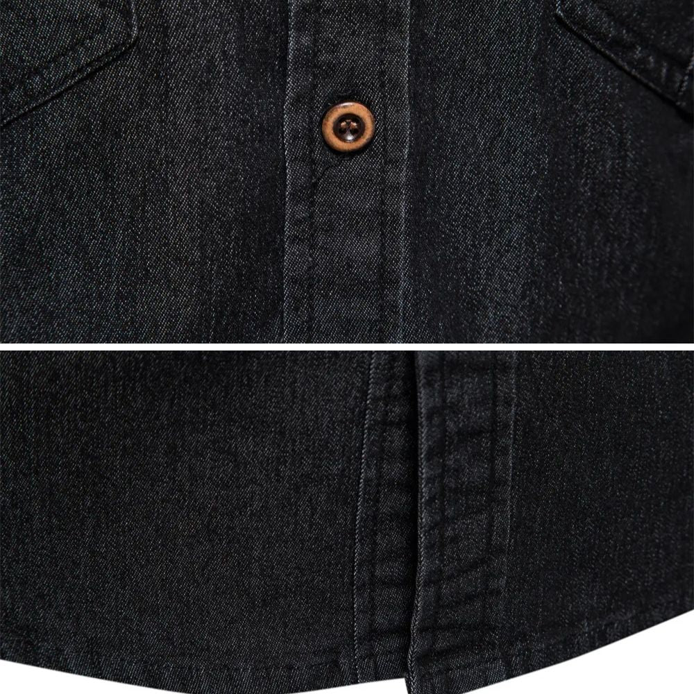 Chemise en denim pour homme