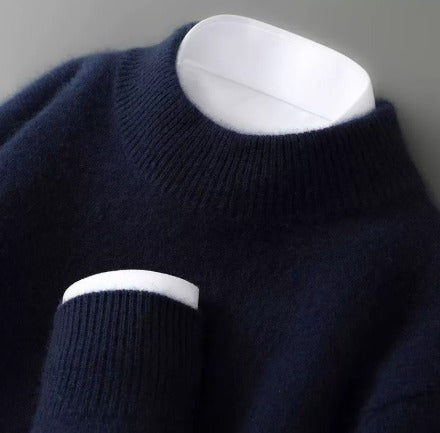 Arlington | Pull chic en cachemire à col montant