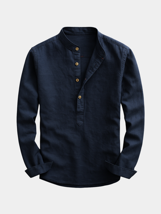 Chemise élégante à manches longues pour homme