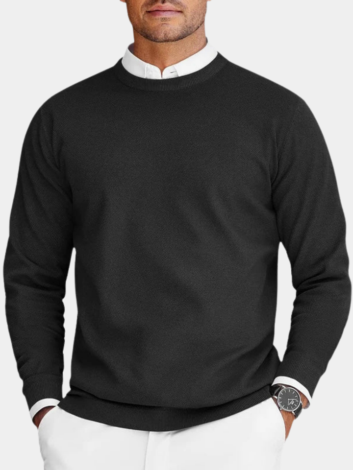Pull col rond pour hommes