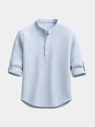 Chemise classique en lin pour homme