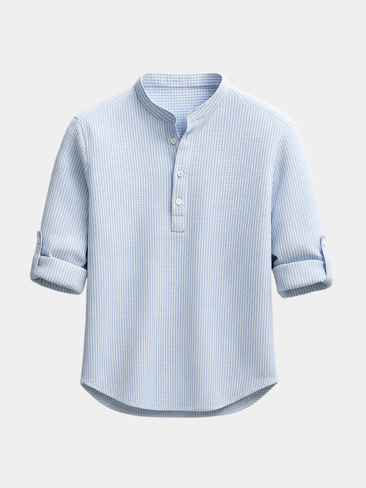 Chemise classique en lin pour homme