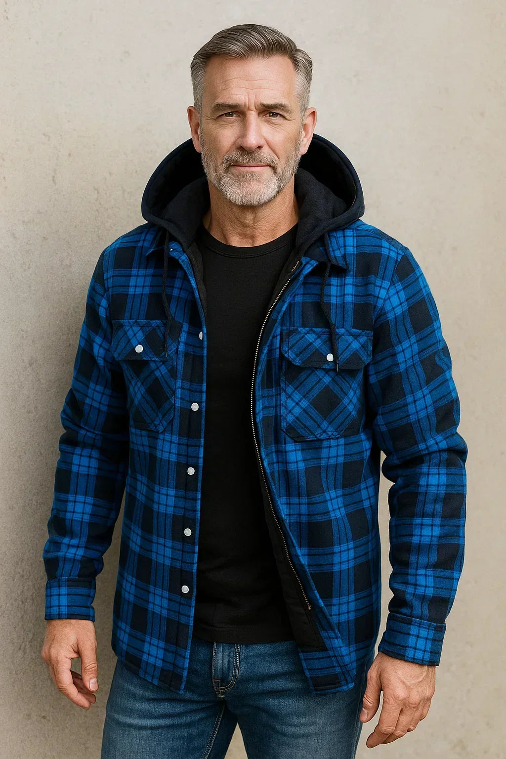 Veste en mélange de laine