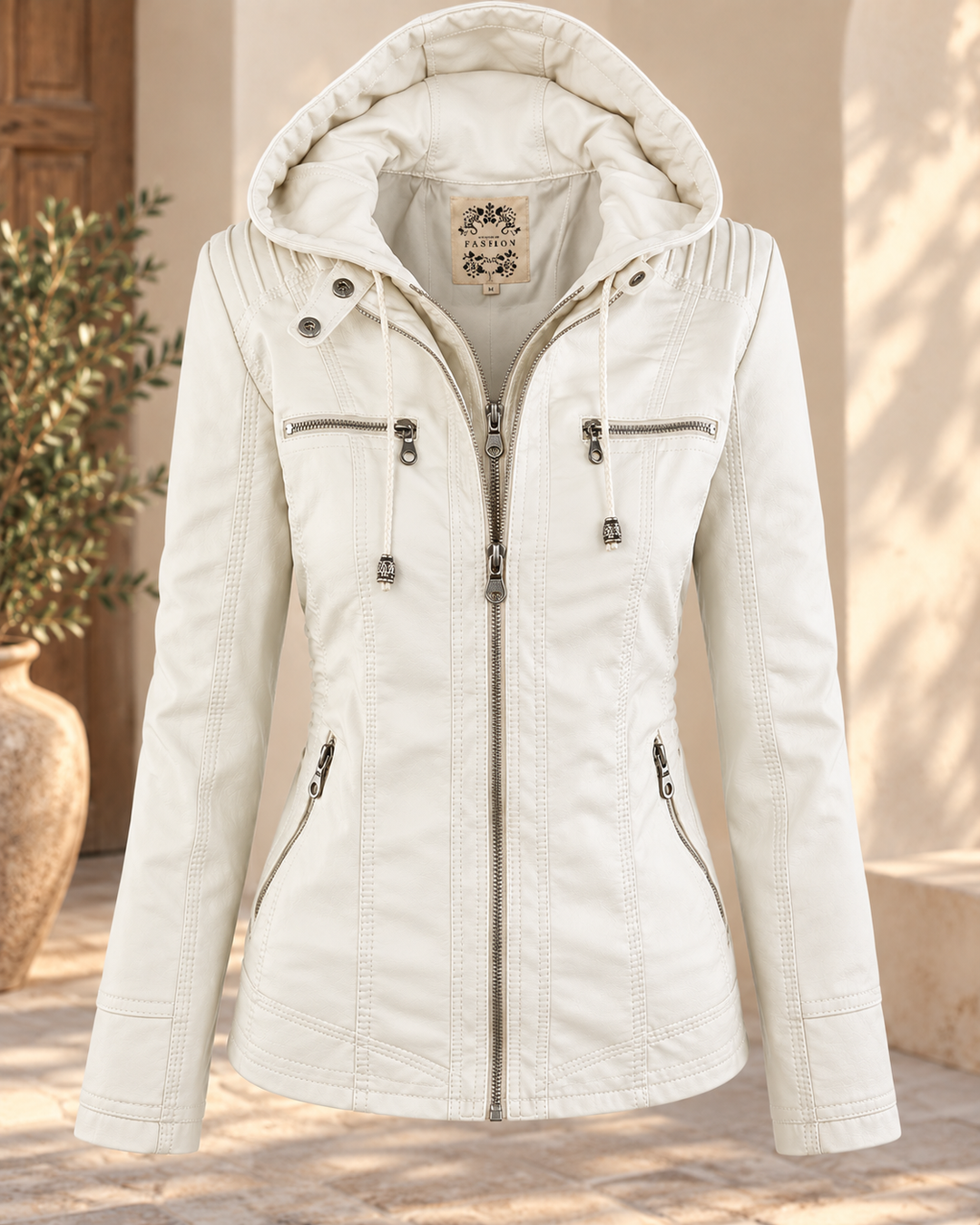 Virginie | Veste hoodie refinée pour femmes