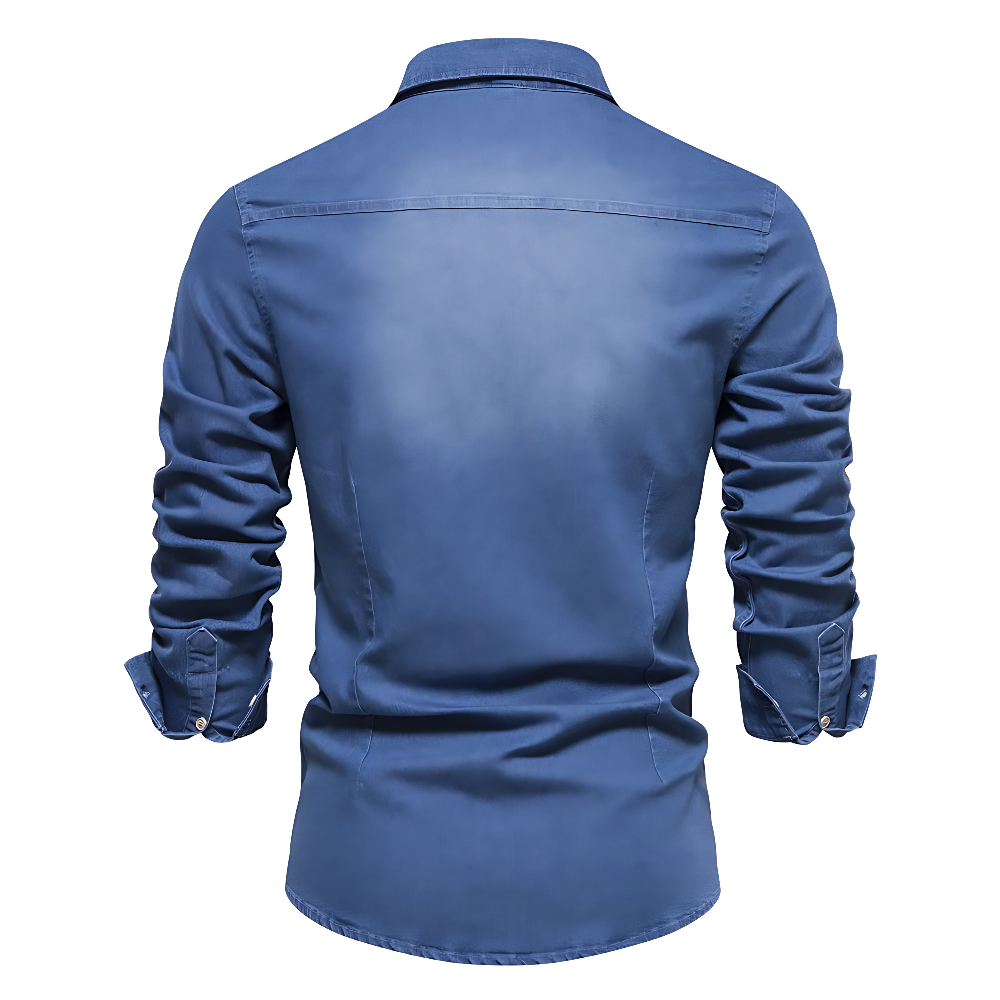 Chemise en denim pour homme