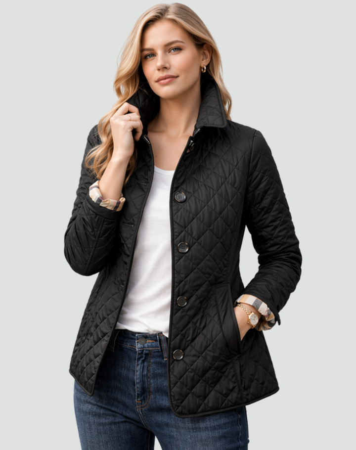 Beaumont Nice | Veste matelassée boutonnée pour femmes