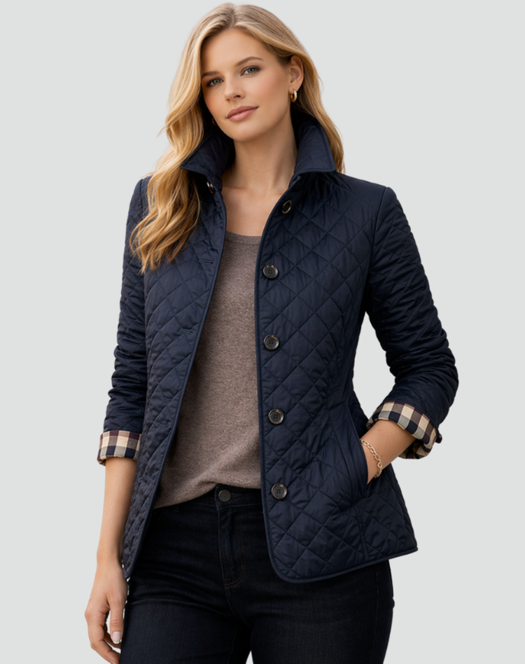 Beaumont Nice | Veste matelassée boutonnée pour femmes