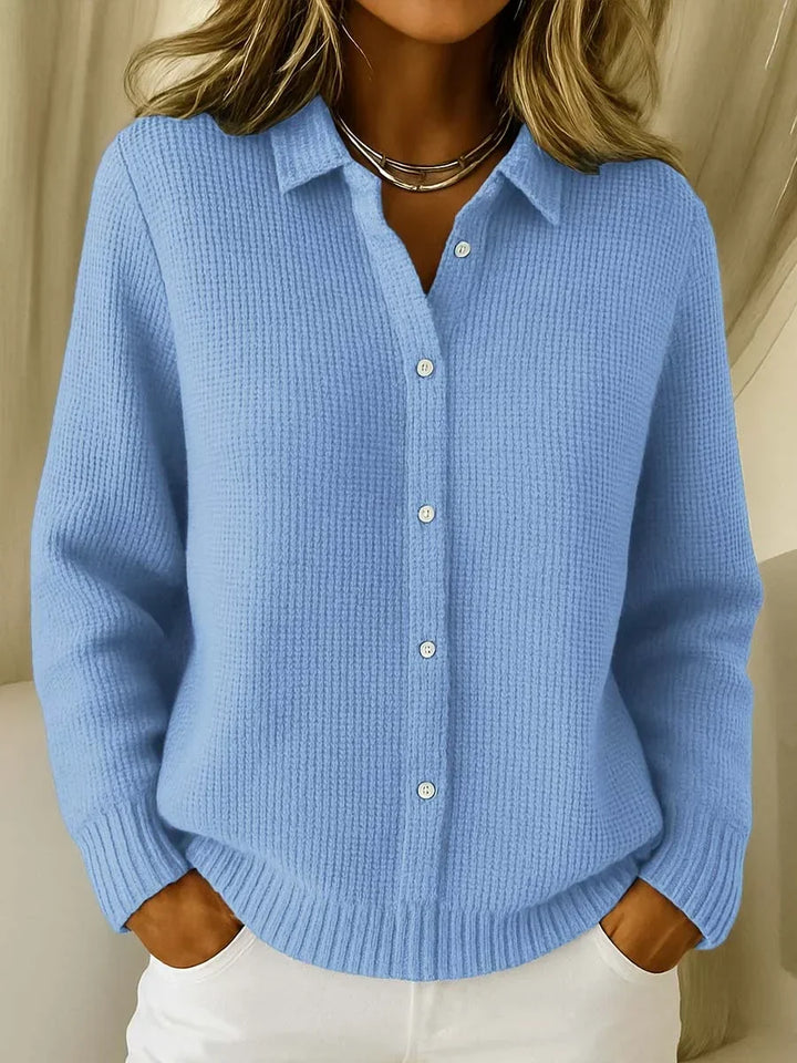 Fiora | Cardigan élégant en laine douce