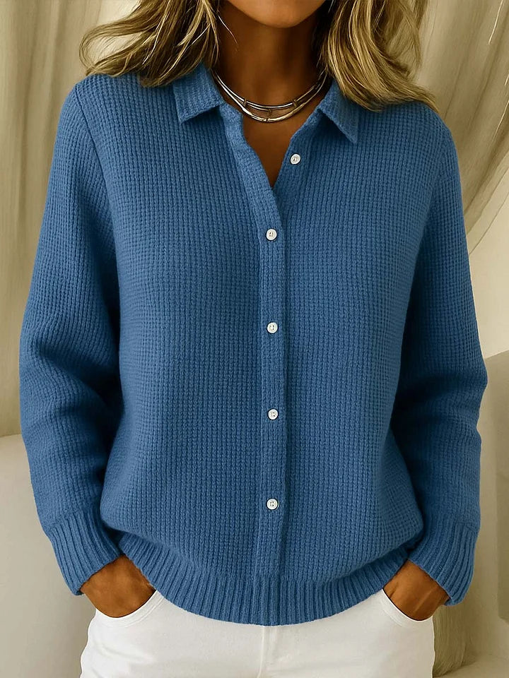 Fiora | Cardigan élégant en laine douce