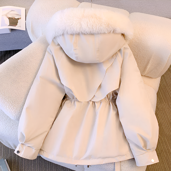 Beaumont Nice | Doudoune à capuche en fausse fourrure pour femmes