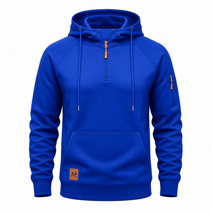 BASTIEN | SWEAT À CAPUCHE AVEC FERMETURE ÉCLAIR POUR HOMMES