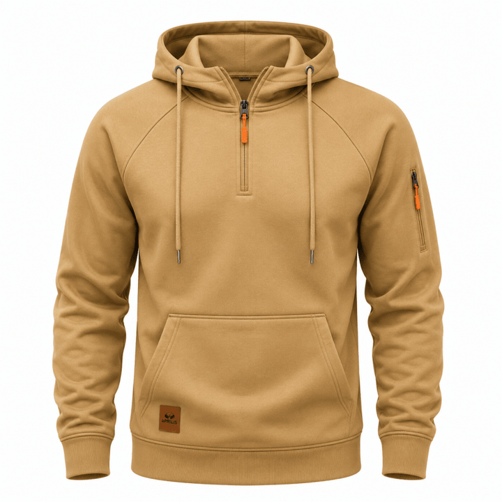 BASTIEN | SWEAT À CAPUCHE AVEC FERMETURE ÉCLAIR POUR HOMMES