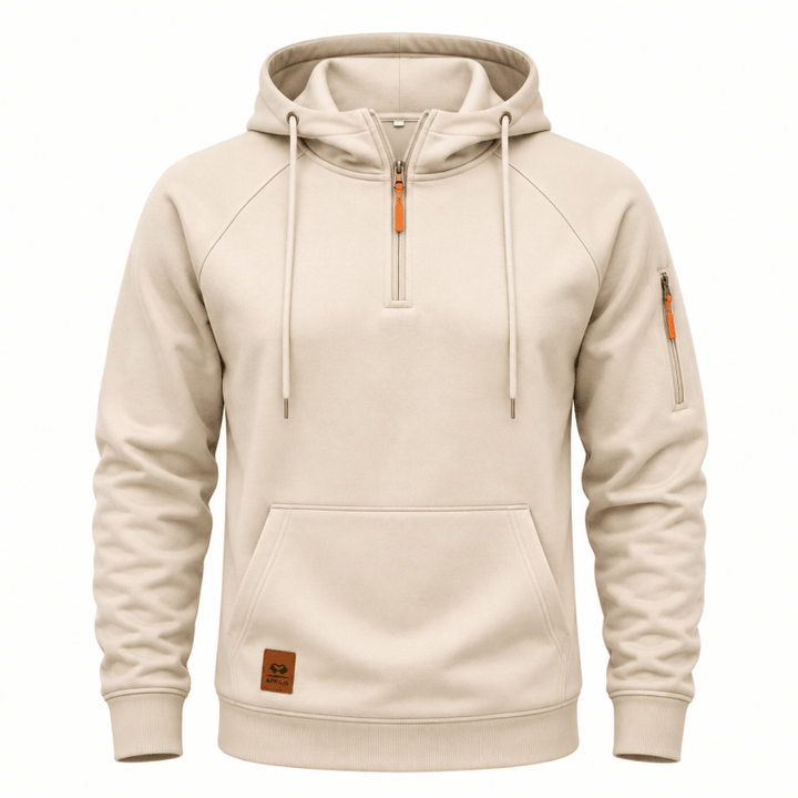 BASTIEN | SWEAT À CAPUCHE AVEC FERMETURE ÉCLAIR POUR HOMMES