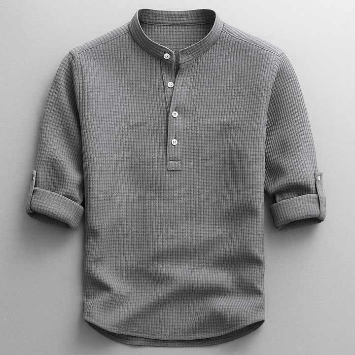 Chemise classique en lin pour homme
