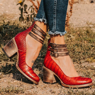 Odette | Bottines élégance Western chic