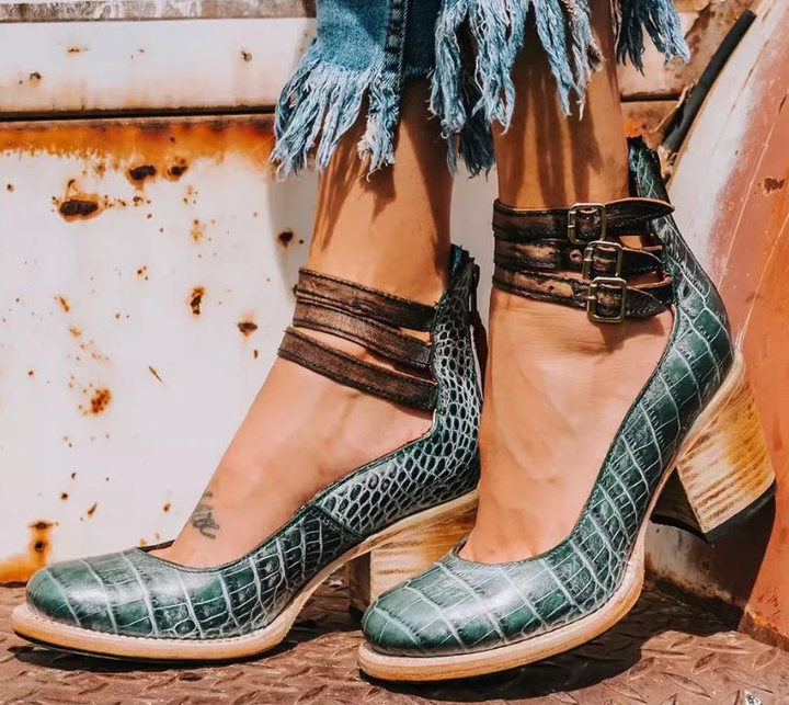 Odette | Bottines élégance Western chic