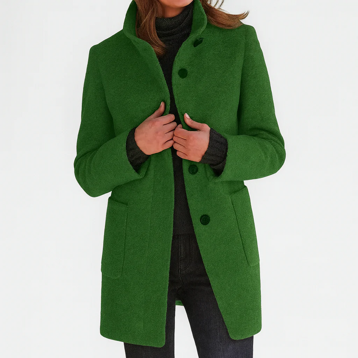 Perrine | Manteau cintré à boutons pour femmes
