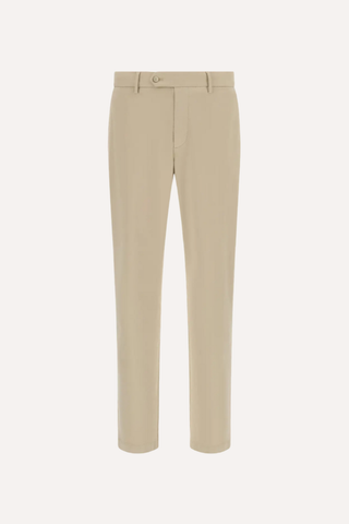 Baptiste | Pantalon ajusté en coton à cordon de serrage