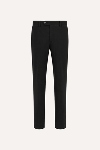 Baptiste | Pantalon ajusté en coton à cordon de serrage