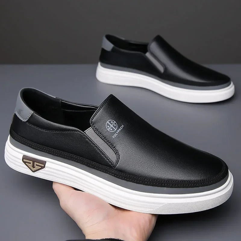 Mocassins en cuir urbains