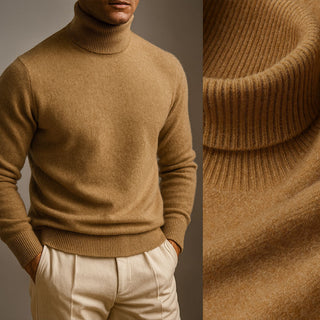 Pull à col montant pour homme