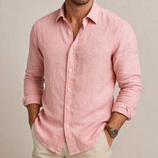 Chemise essentielle en lin pour homme