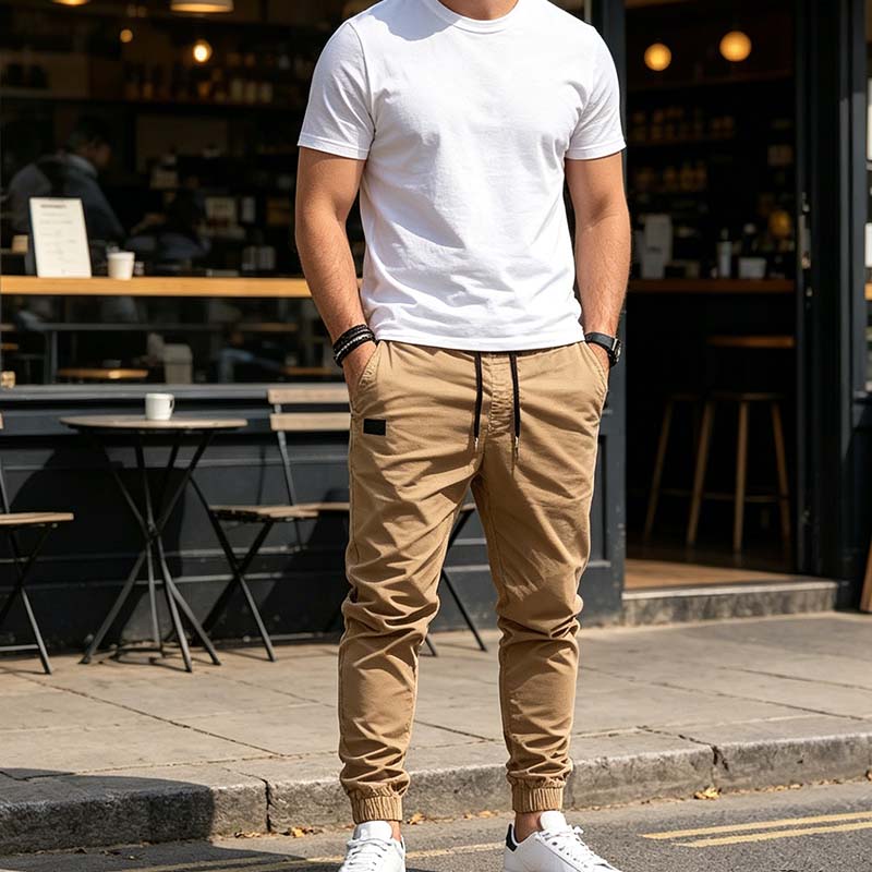 Mathis | Pantalon jogger chino homme