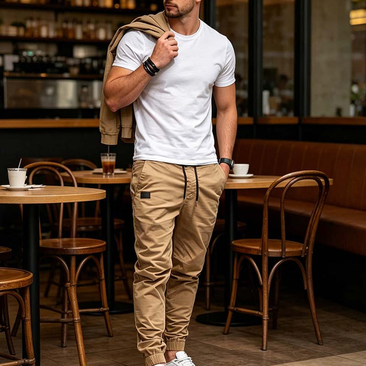 Mathis | Pantalon jogger chino homme