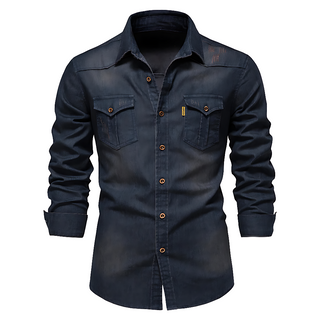 Chemise en denim pour homme