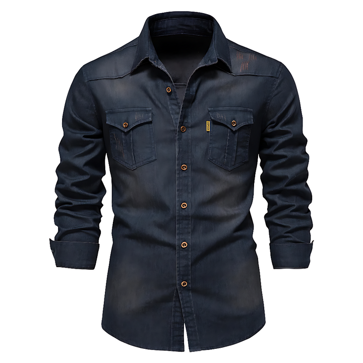 Chemise en denim pour homme