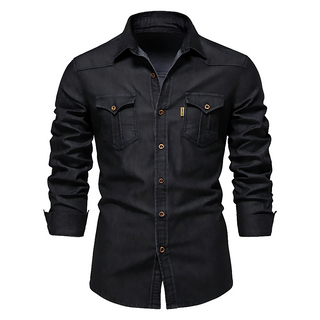 Chemise en denim pour homme