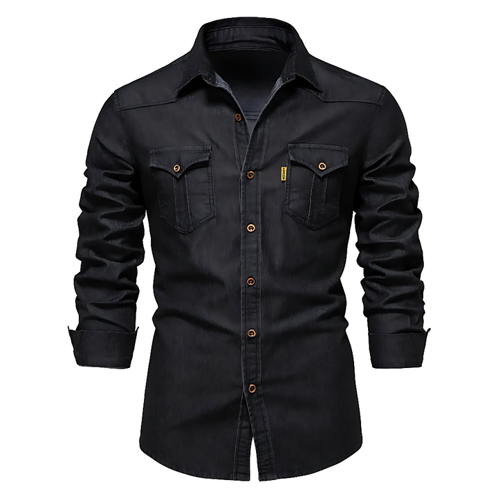 Chemise en denim pour homme