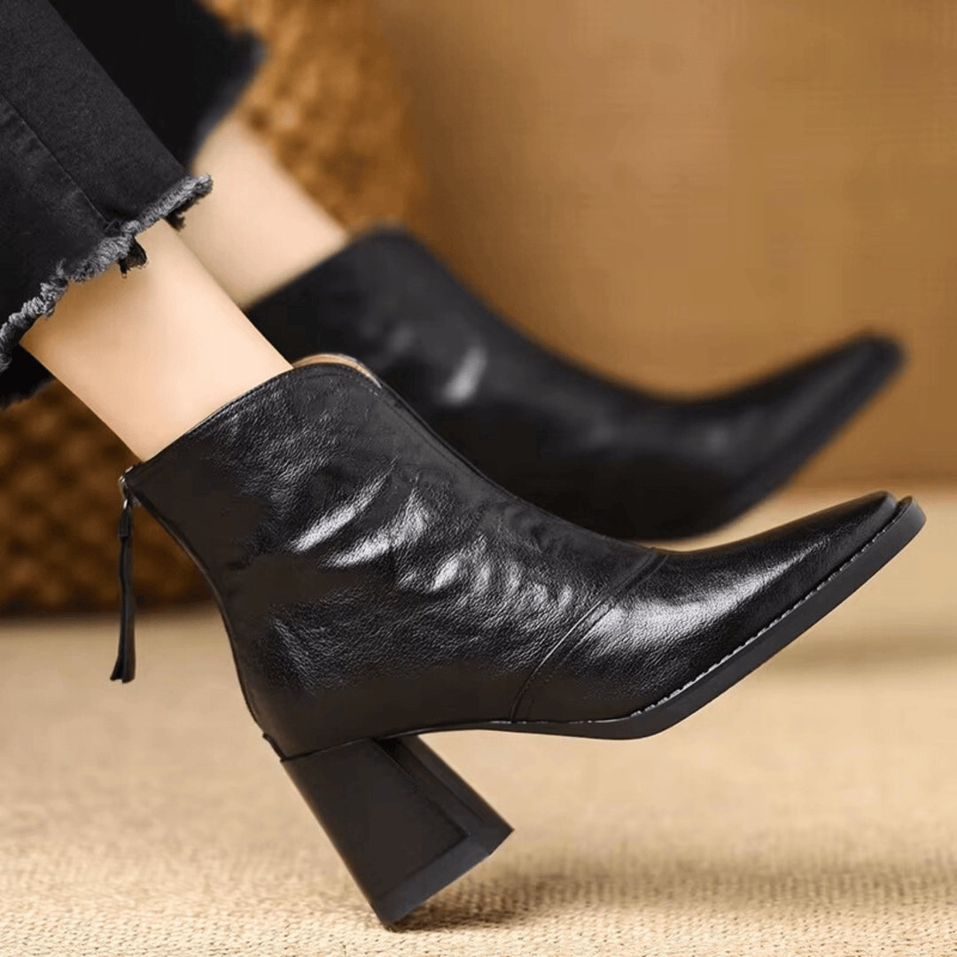 Marguerite | Bottines élégantes à talon moyen