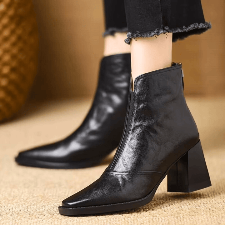 Marguerite | Bottines élégantes à talon moyen
