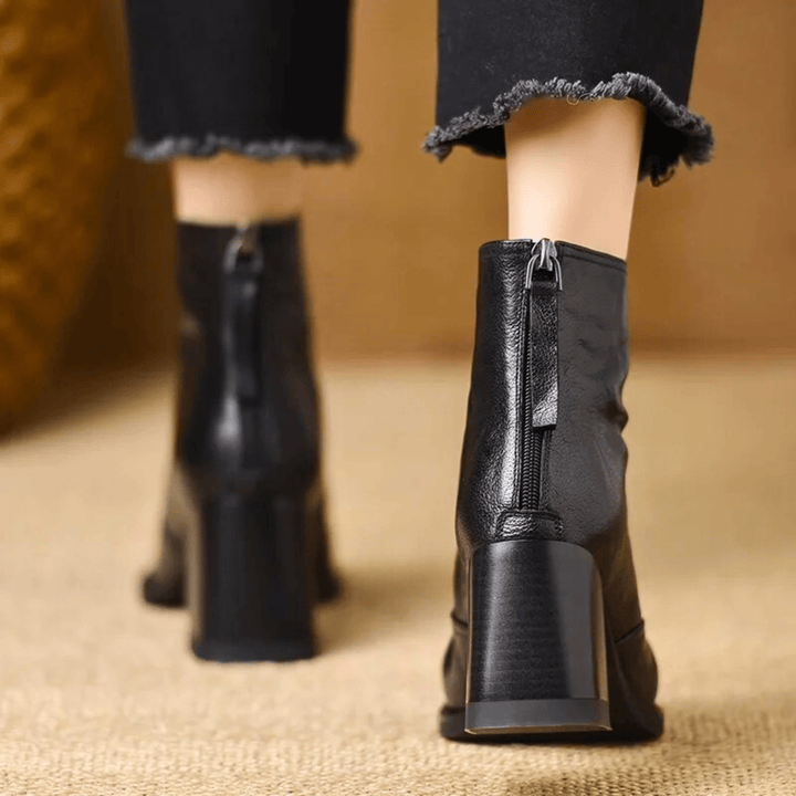 Marguerite | Bottines élégantes à talon moyen