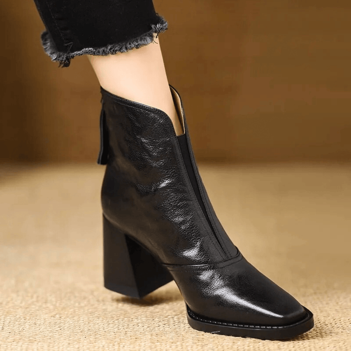 Marguerite | Bottines élégantes à talon moyen