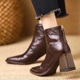Marguerite | Bottines élégantes à talon moyen